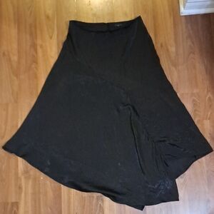 Worthington Elegant Black Asymmetrical Skirt